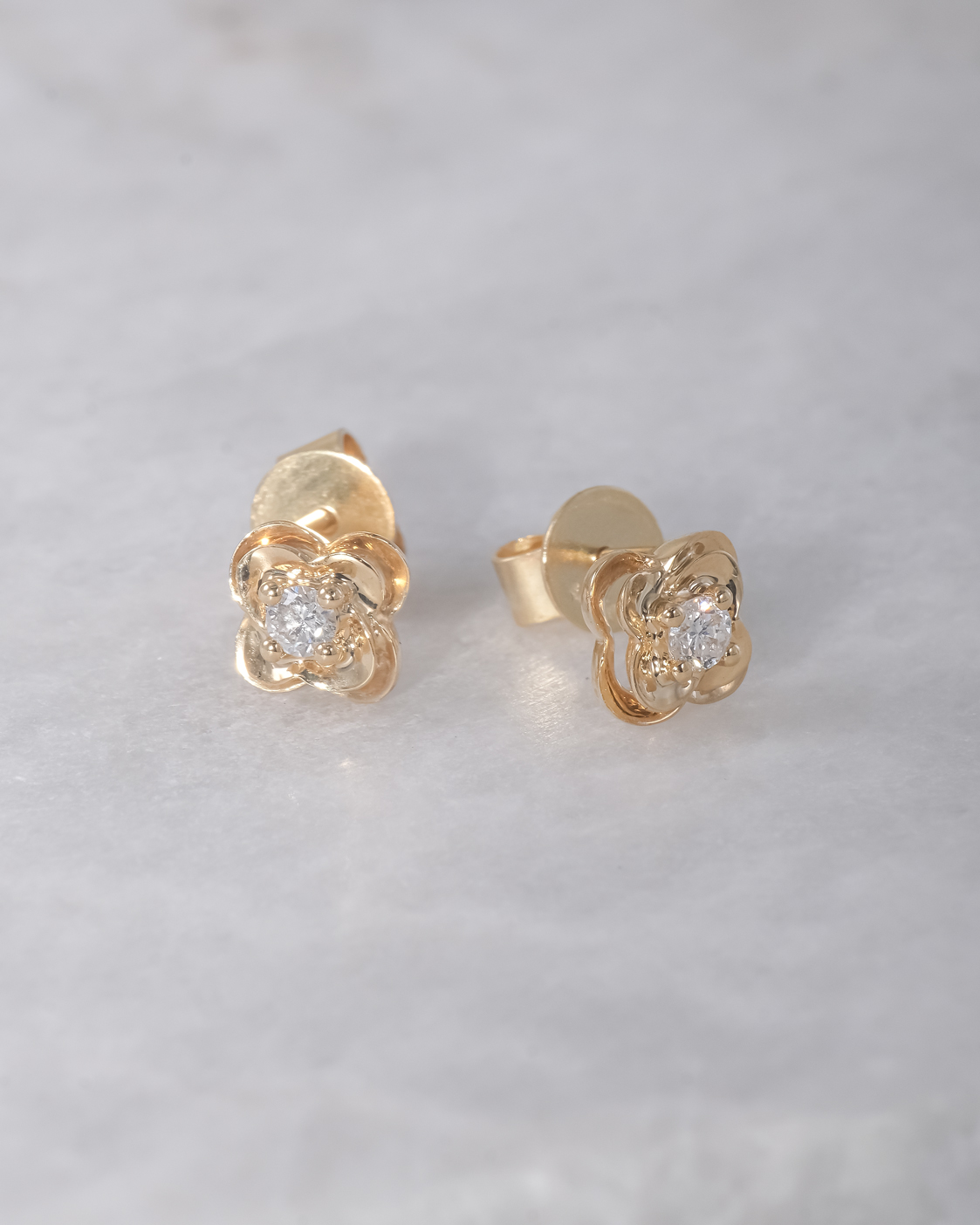 Hearts Gold & Diamond Earrings - R Narayan Jewellers | R Narayan Jewellers-sgquangbinhtourist.com.vn