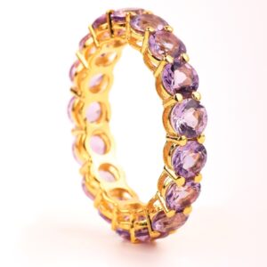 Full and Grand Amethyst Ring