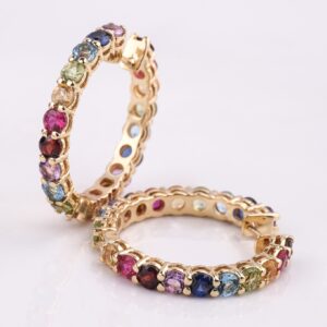 CREATE YOUR  OWN FULL LOVE ETERNITY EARRING