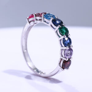 CREATE YOUR OWN 3MM HALF - ETERNITY RING